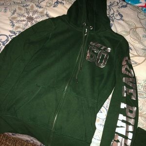 Jets zip up hoodie